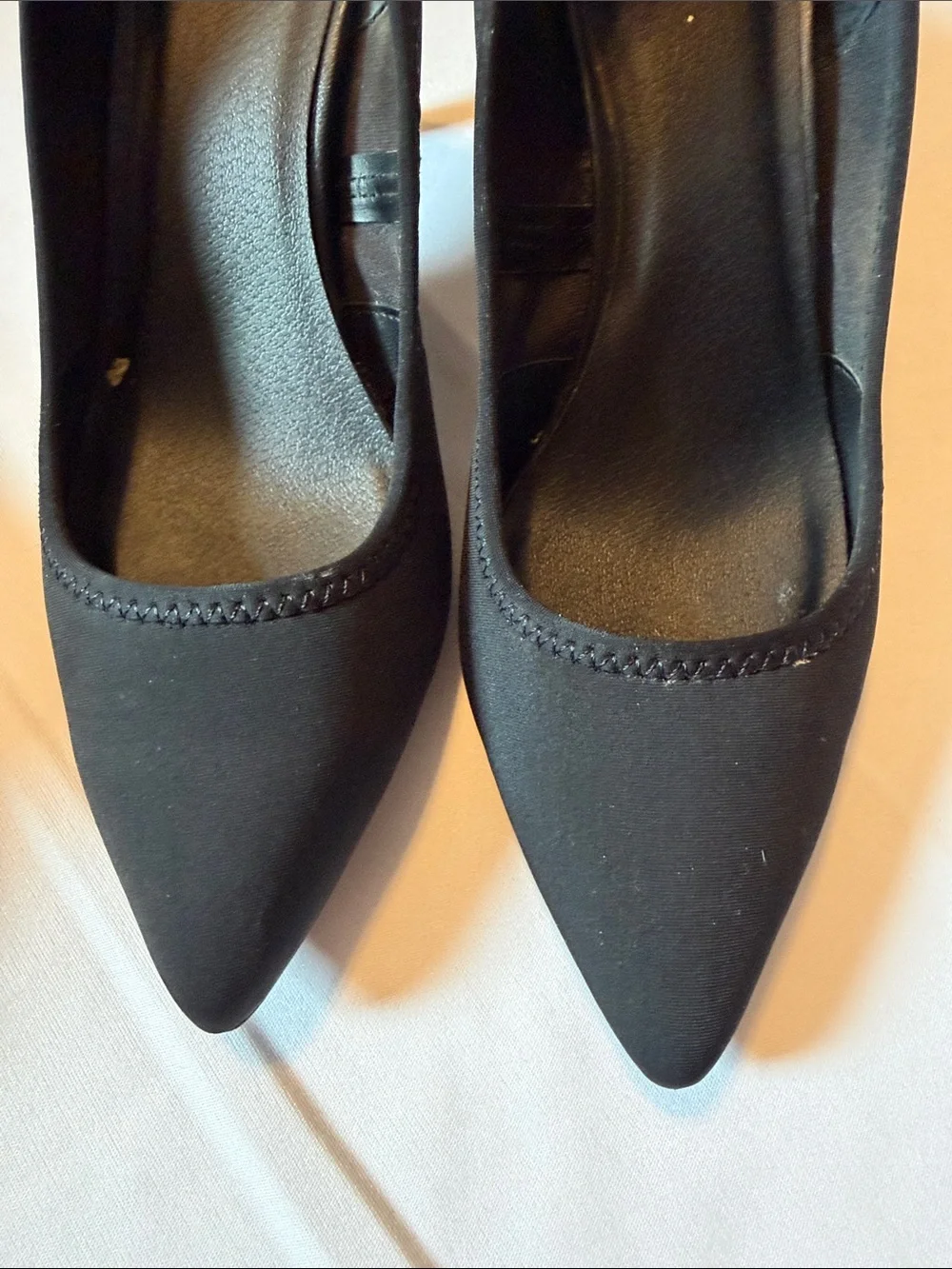 Simply Vera Vera Wang Black Classic High Heel Pumps Women's Size 8.5